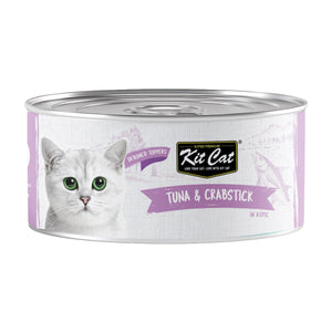 Kit Cat Tuna & Crabstick 80g (1 Box - 24pcs) - Shopivet.com