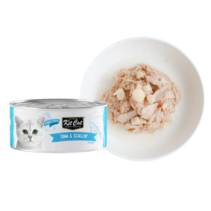 Kit Cat Tuna & Scallop 80g (1 Box - 24pcs) - Shopivet.com