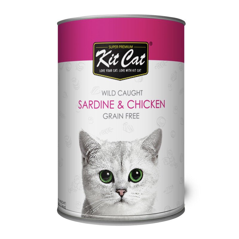 Kit Cat Wild Caught Sardine & Chicken - Shopivet.com