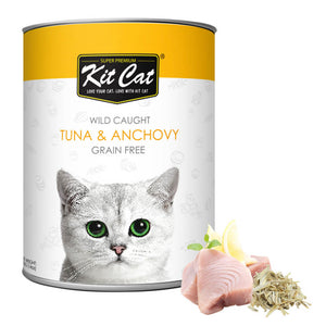 Kit Cat Wild Caught Tuna & Anchovy - Shopivet.com
