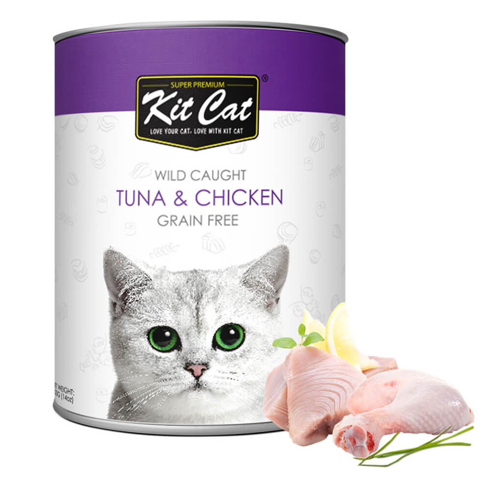 Kit Cat Wild Caught Tuna & Chicken - Shopivet.com
