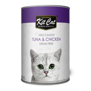 Kit Cat Wild Caught Tuna & Chicken - Shopivet.com