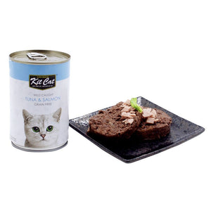 Kit Cat Wild Caught Tuna & Salmon - Shopivet.com