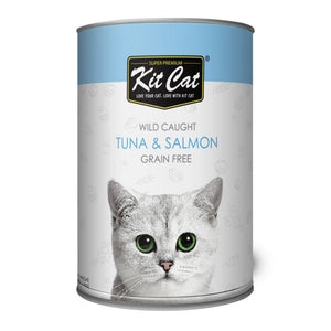 Kit Cat Wild Caught Tuna & Salmon - Shopivet.com