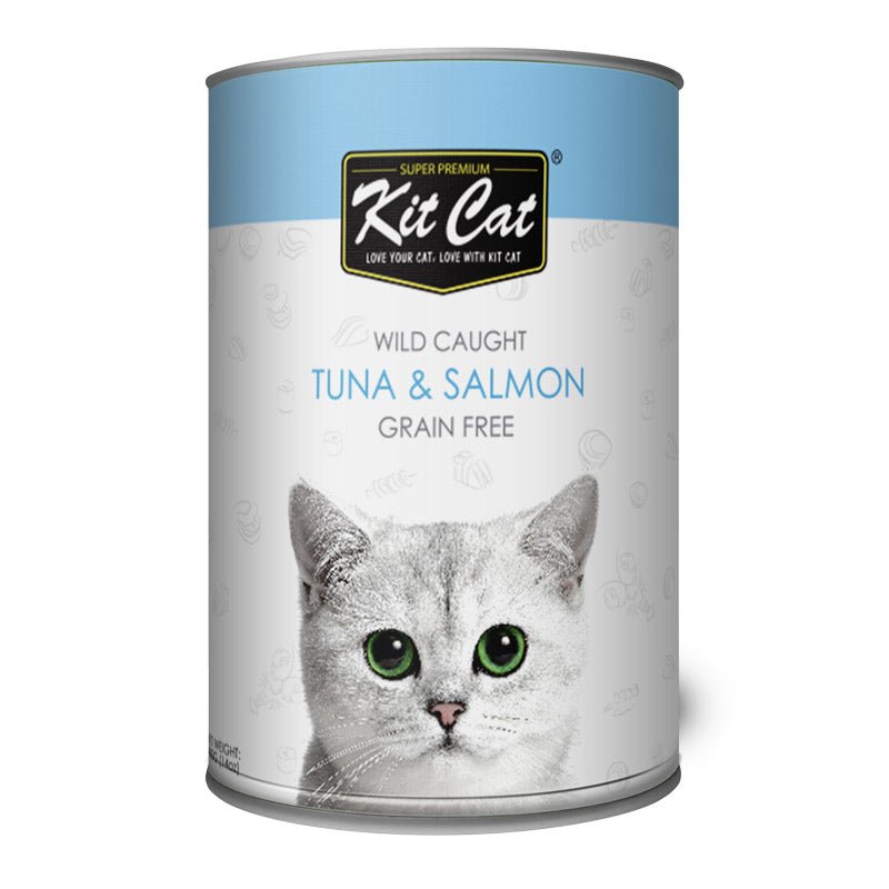 Kit Cat Wild Caught Tuna & Salmon - Shopivet.com