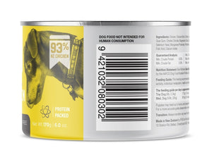 Kiwi Kitchens Barn Raised Chicken Dinner Canned Wet Dog Food - 375g - Shopivet.com
