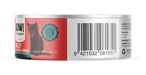 Kiwi Kitchens Beef & Mussel Dinner Canned Wet Kitten Food - 85g - Shopivet.com
