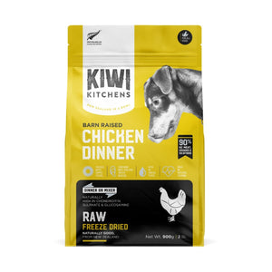Kiwi Kitchens Freeze Dried Chicken Dry Dog Food - 900g - Shopivet.com