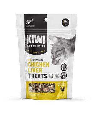 Kiwi Kitchens Raw Freeze Dried Chicken Recipe Cat Treats 30g - 30g - Shopivet.com