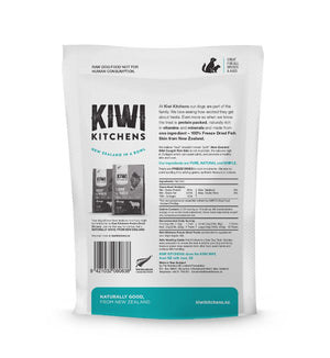 Kiwi Kitchens Raw Freeze Dried Fish Skin Dog Treats - 110g - Shopivet.com