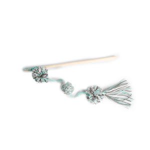 Knotty Habit - Yarn Pom Pom Wand
