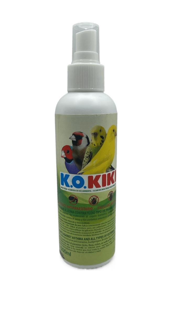 K.O. KIKI Anti Parasite Acaricide for Birds 200ml - Shopivet.com