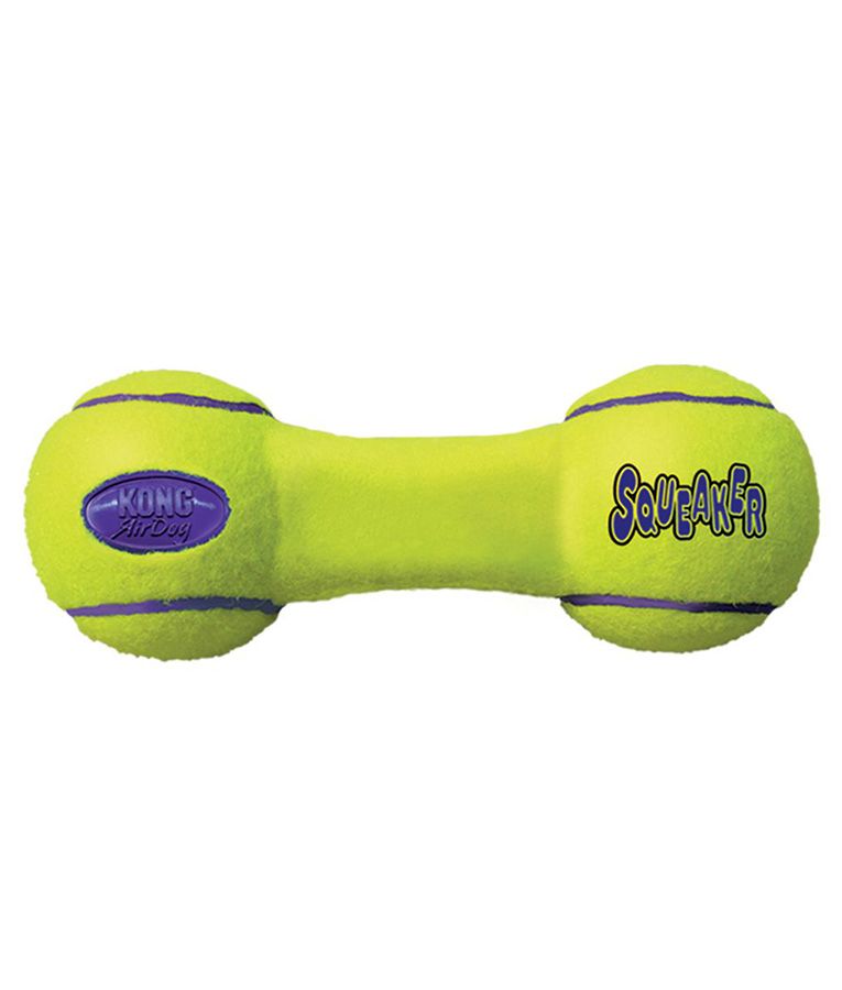 Kong AirDog Squeaker Dumbbell Dog Toy - S - Shopivet.com