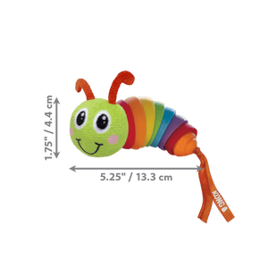 Kong Bat - A - Bout Clacks Caterpillar Cat Toy - Shopivet.com