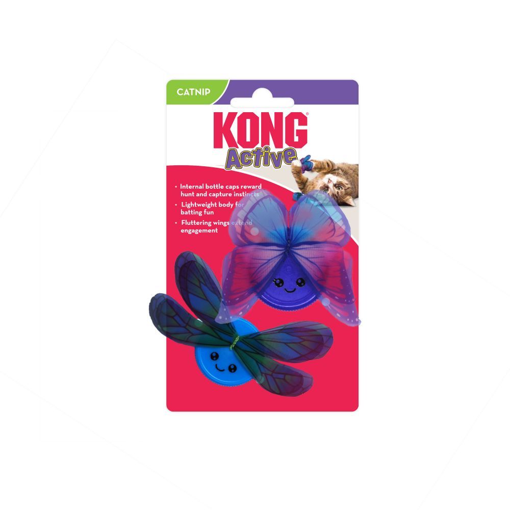 Kong Cat Active Capz Cat Toy 2pk - Shopivet.com
