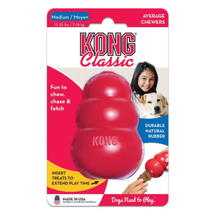 Kong Classic Dog Toy - M - Shopivet.com