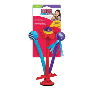 Kong Connects Bat 'N Spring Cat Toy - Shopivet.com