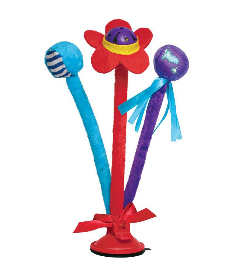 Kong Connects Bat 'N Spring Cat Toy - Shopivet.com