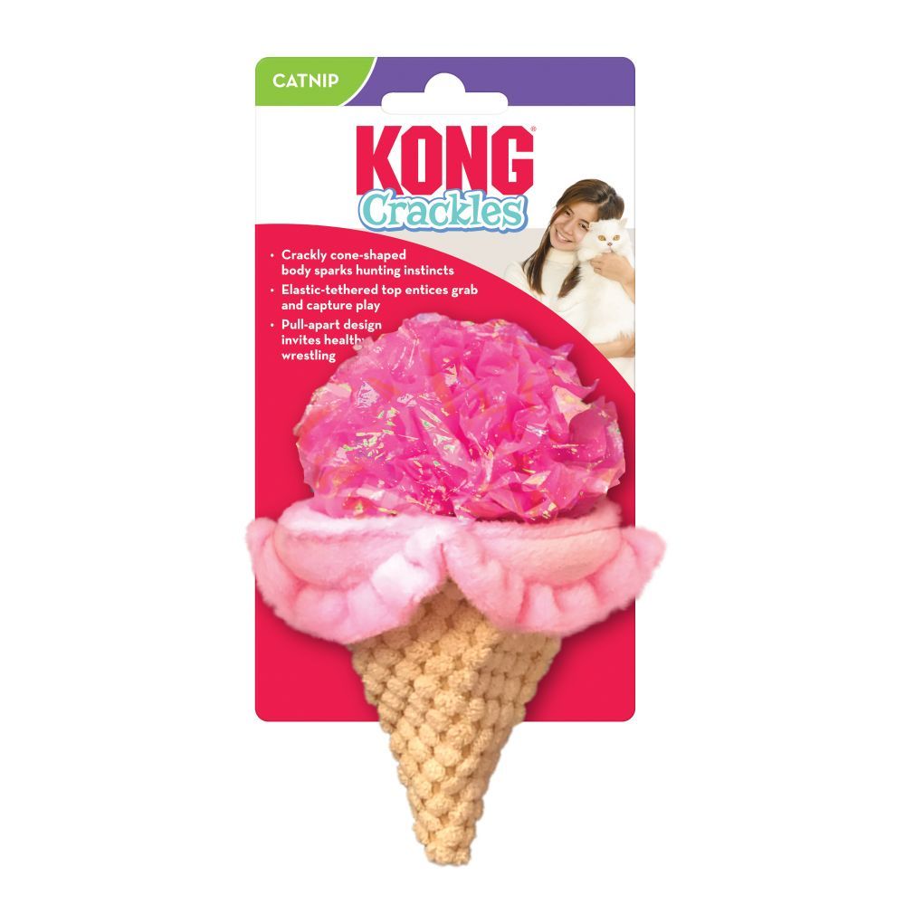 Kong Crackles Scoopz Assorted Cat Toy - Shopivet.com