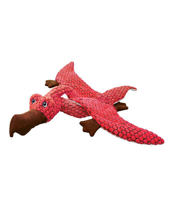 Kong Dynos Pterodactyl Coral Dog Toy - LARGE - Shopivet.com