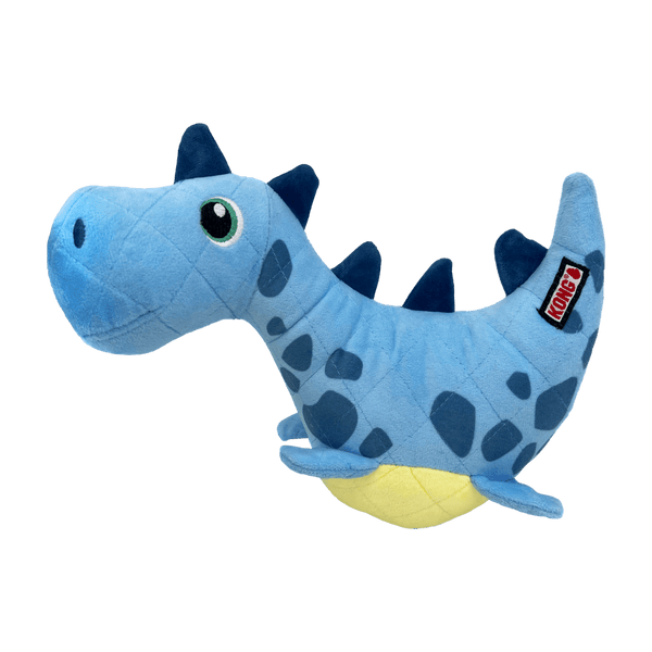 Kong Dynos Roars Dog Toy Blue - Blue M/L - Shopivet.com