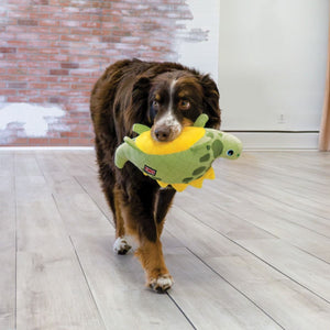 Kong Dynos Roars Dog Toy Green - Green M/L - Shopivet.com