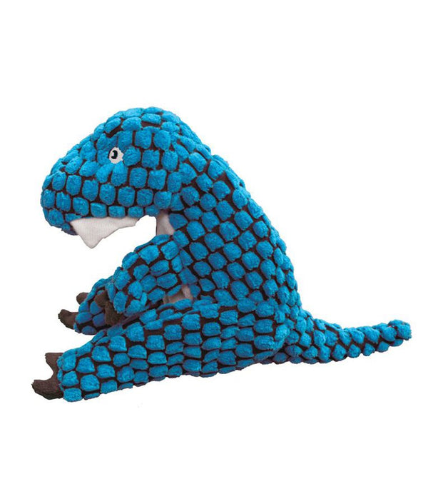 Kong Dynos T - Rex Blue Dog Toy - LARGE - Shopivet.com