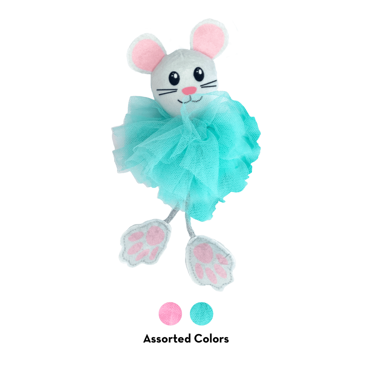 Kong Flingaroo Tutu Mouse Cat Toy - Shopivet.com