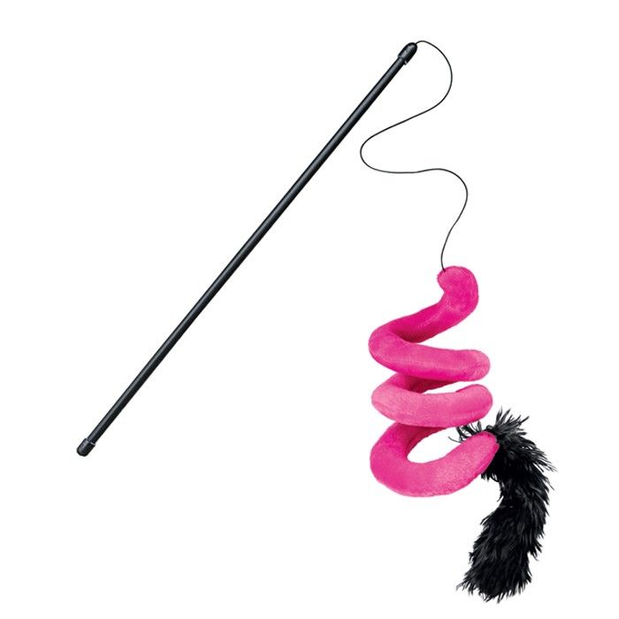 Kong Kickeroo Twirl Teaser Cat Toy - OS - Shopivet.com