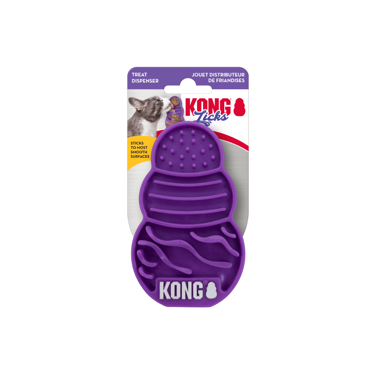 Kong Licks Kitty Cat Lick Pad Small - Small - Shopivet.com