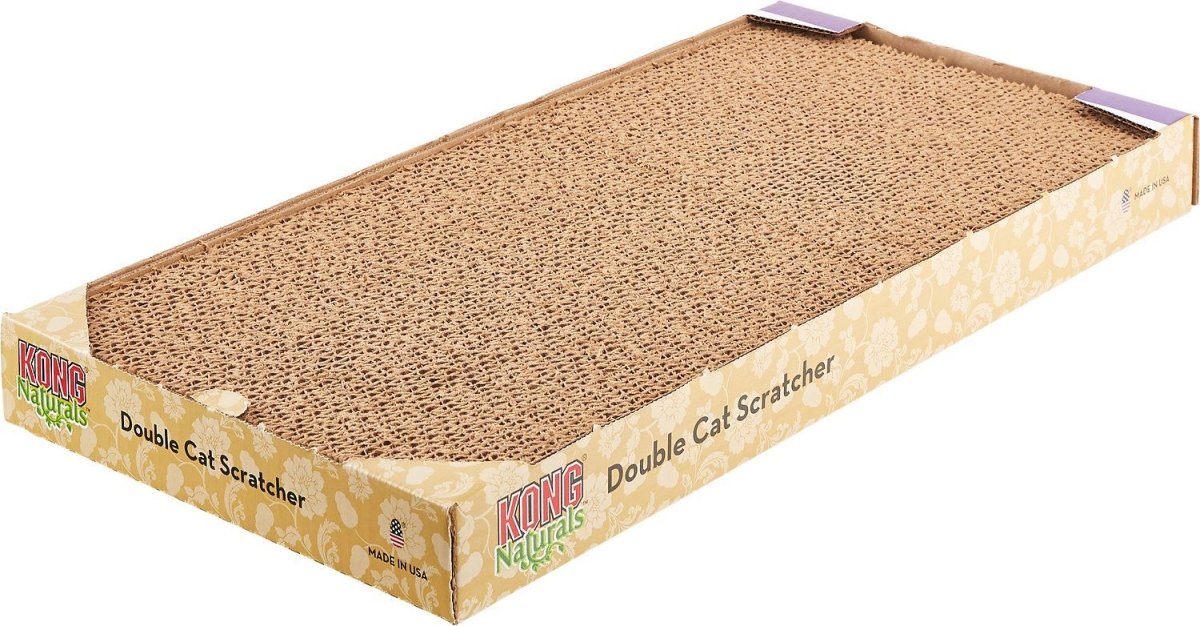 Kong Naturals Double Cat Scratcher - Shopivet.com