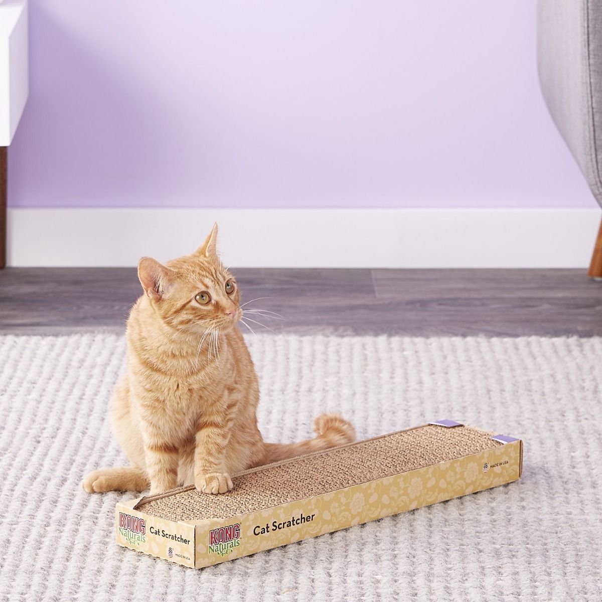 Kong Naturals Single Cat Scratcher - Shopivet.com