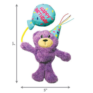 Kong Occasions Birthday Teddy Cat Toy - Shopivet.com