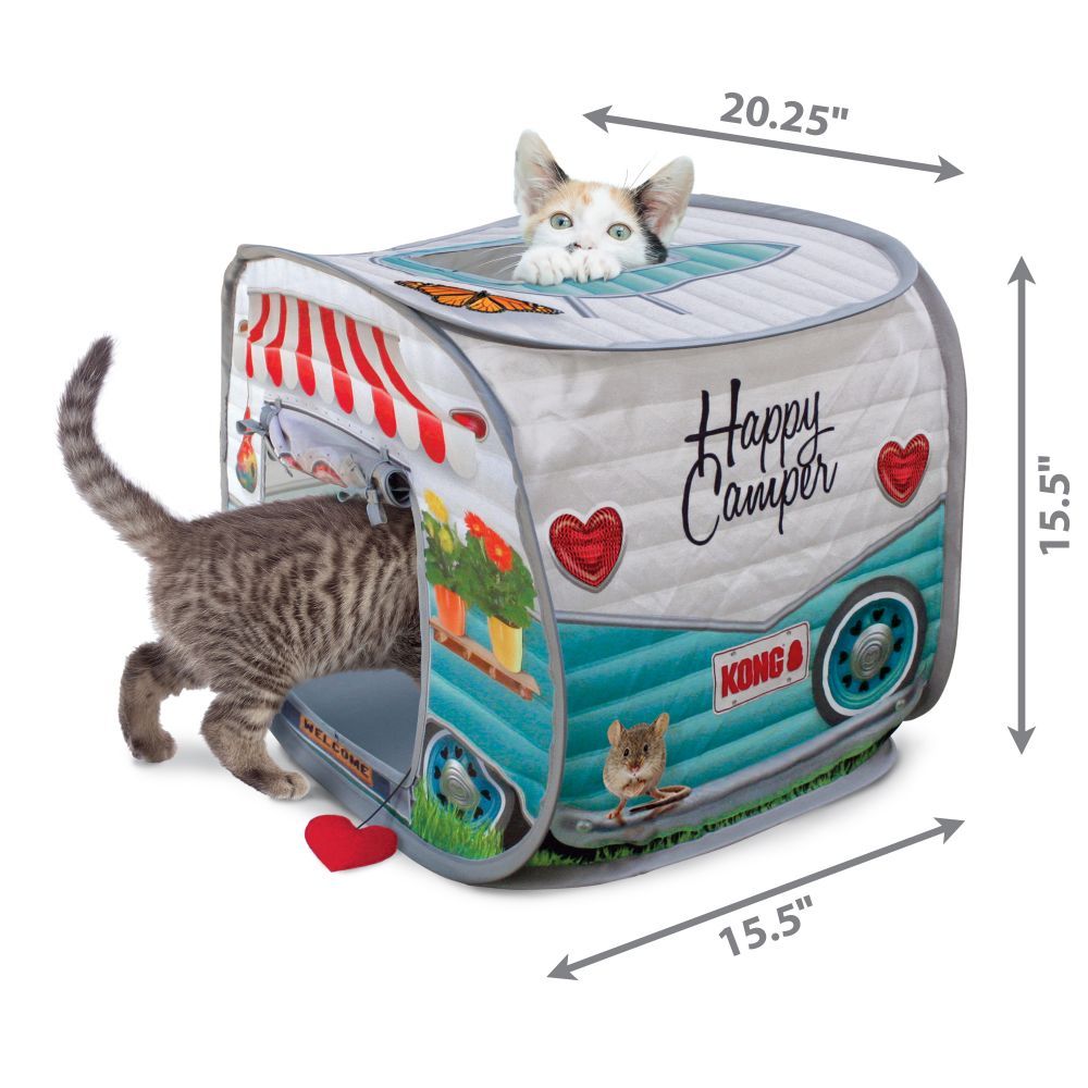 Kong Play Spaces Camper Cat Toy - Shopivet.com