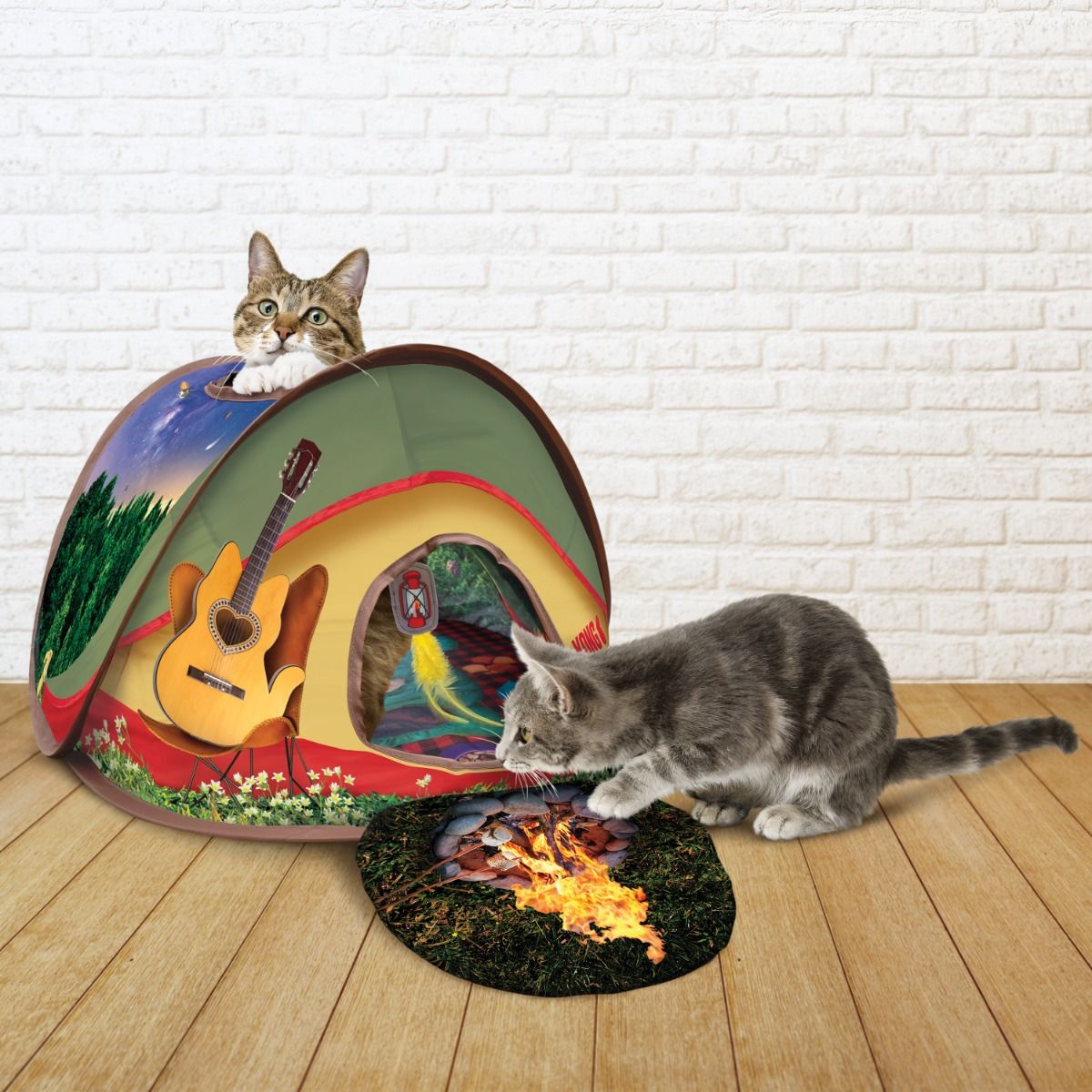 Kong Play Spaces Glamping Cat Tent - Shopivet.com