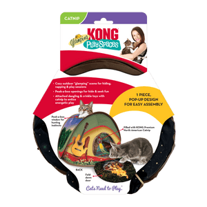 Kong Play Spaces Glamping Cat Tent - Shopivet.com