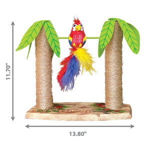 Kong Play Spaces Tiki Twirl Cat Scratcher - Shopivet.com