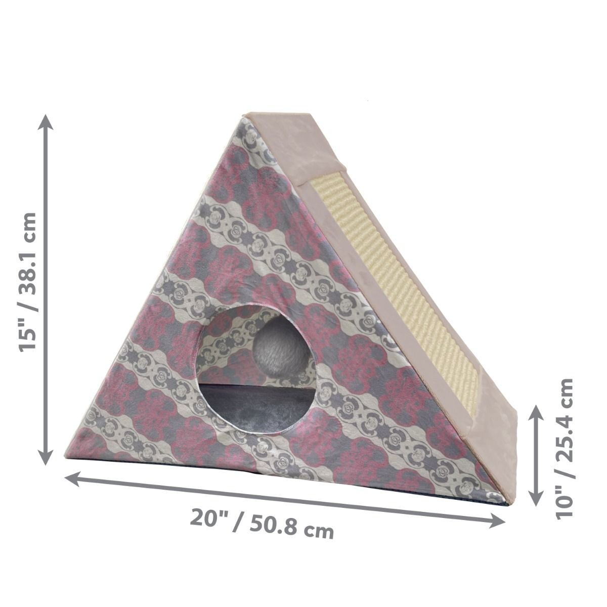 Kong Play Spaces Zen Den Cat Scratcher - Shopivet.com
