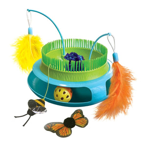 Kong Playground Garden Multi - Sensory Enrichment Cat Toy - Shopivet.com