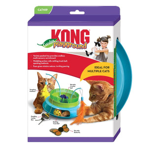Kong Playground Garden Multi - Sensory Enrichment Cat Toy - Shopivet.com