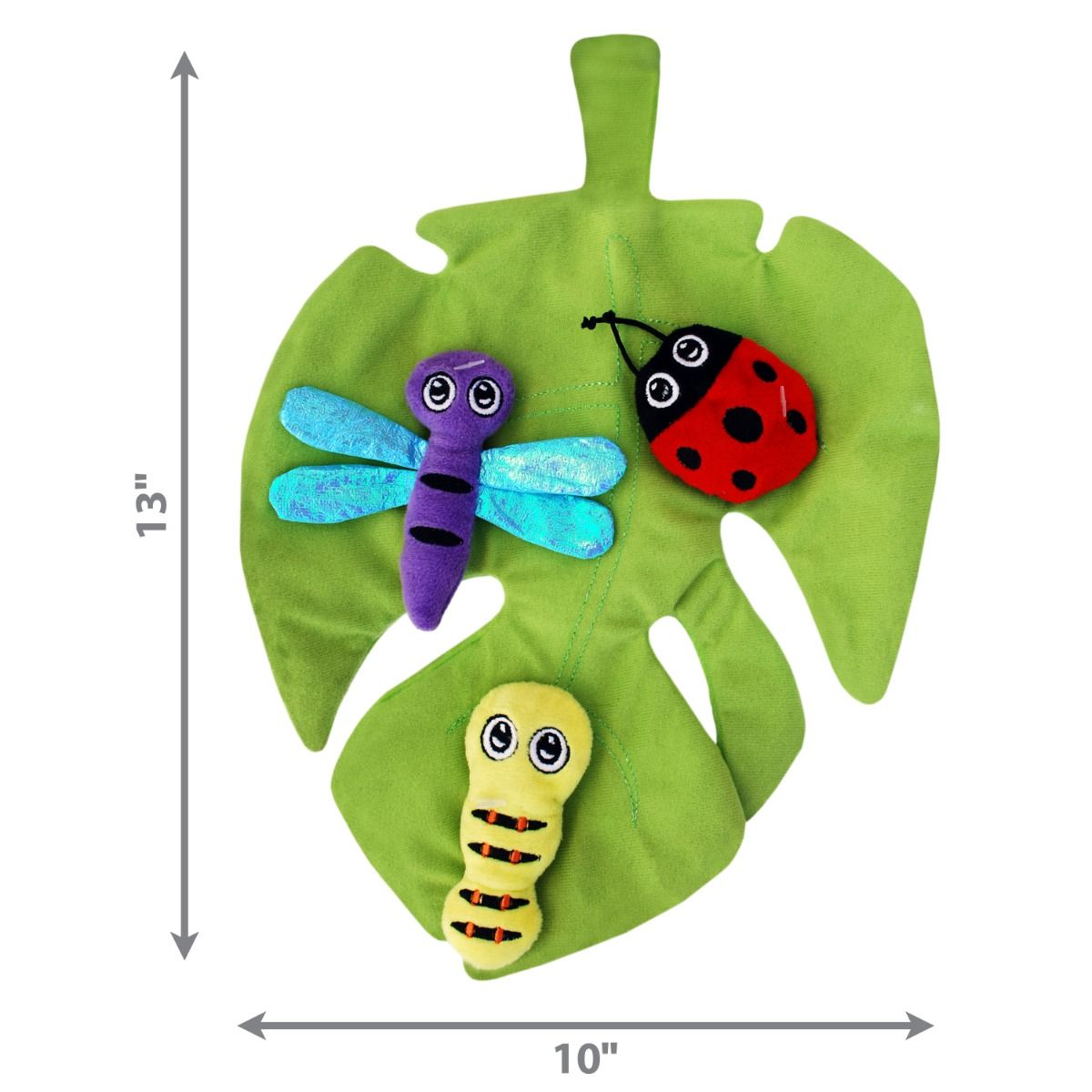 Kong Pull - A - Partz Bugz Cat Toy - Shopivet.com