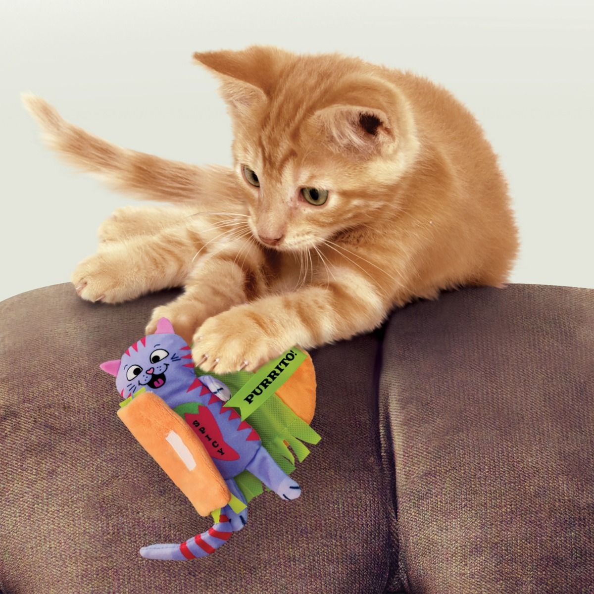 Kong Pull - A - Partz Purrito Cat Toy - Shopivet.com