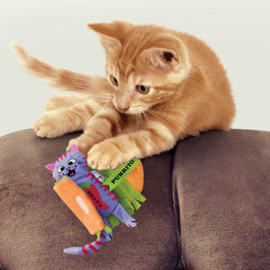 Kong Pull - A - Partz Purrito Cat Toy - Shopivet.com