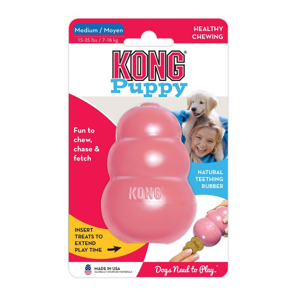 Kong Puppy Toy - M - Shopivet.com