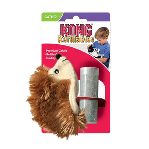 Kong Refillables Catnip Hedgehog Cat Toy - Shopivet.com