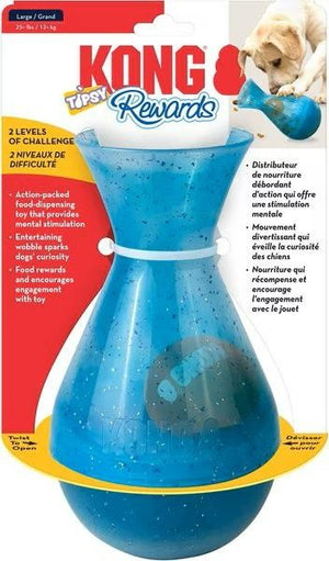Kong Rewards Tipsy Interactive Dispenser Dog Toy - Large - Shopivet.com