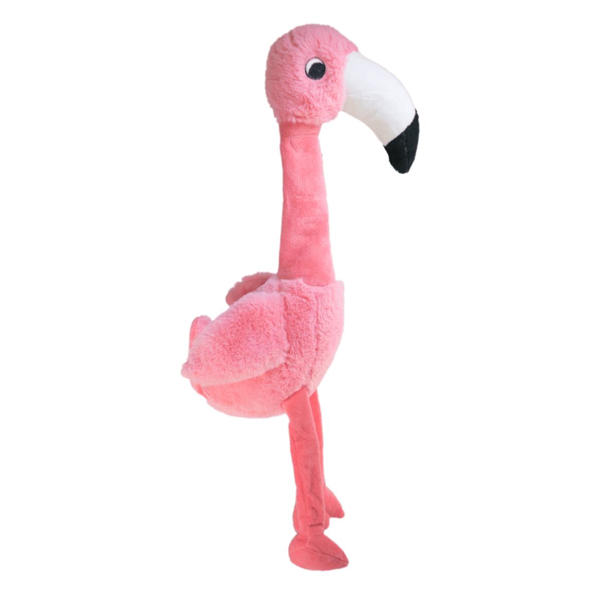 Kong Shakers Honkers Flamingo Plush Squeaker Dog Toy - Large - Shopivet.com