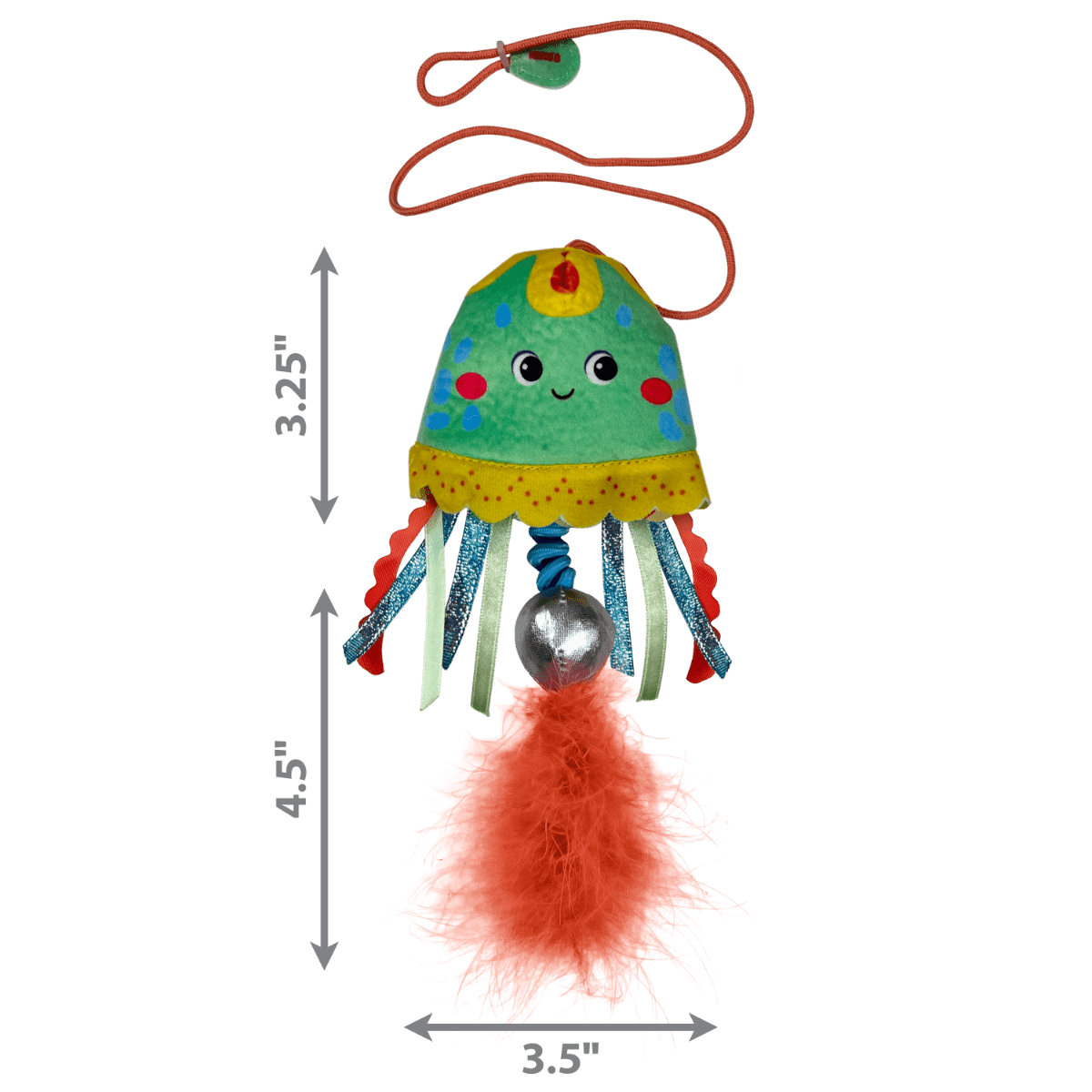 Kong Teaser Jellyfish Cat Toy - Shopivet.com