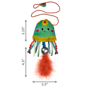 Kong Teaser Jellyfish Cat Toy - Shopivet.com