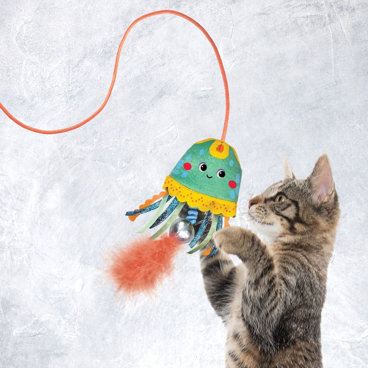 Kong Teaser Jellyfish Cat Toy - Shopivet.com